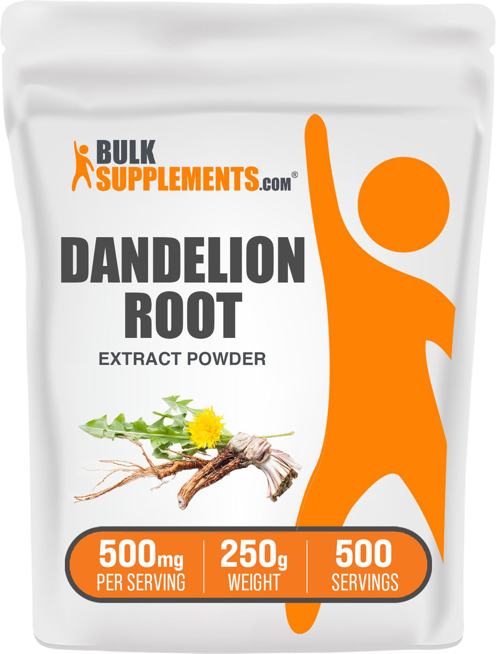 Dandelion Root Powder Capsules – 510 Mg Each, 30 Count, Taraxacum Officinale