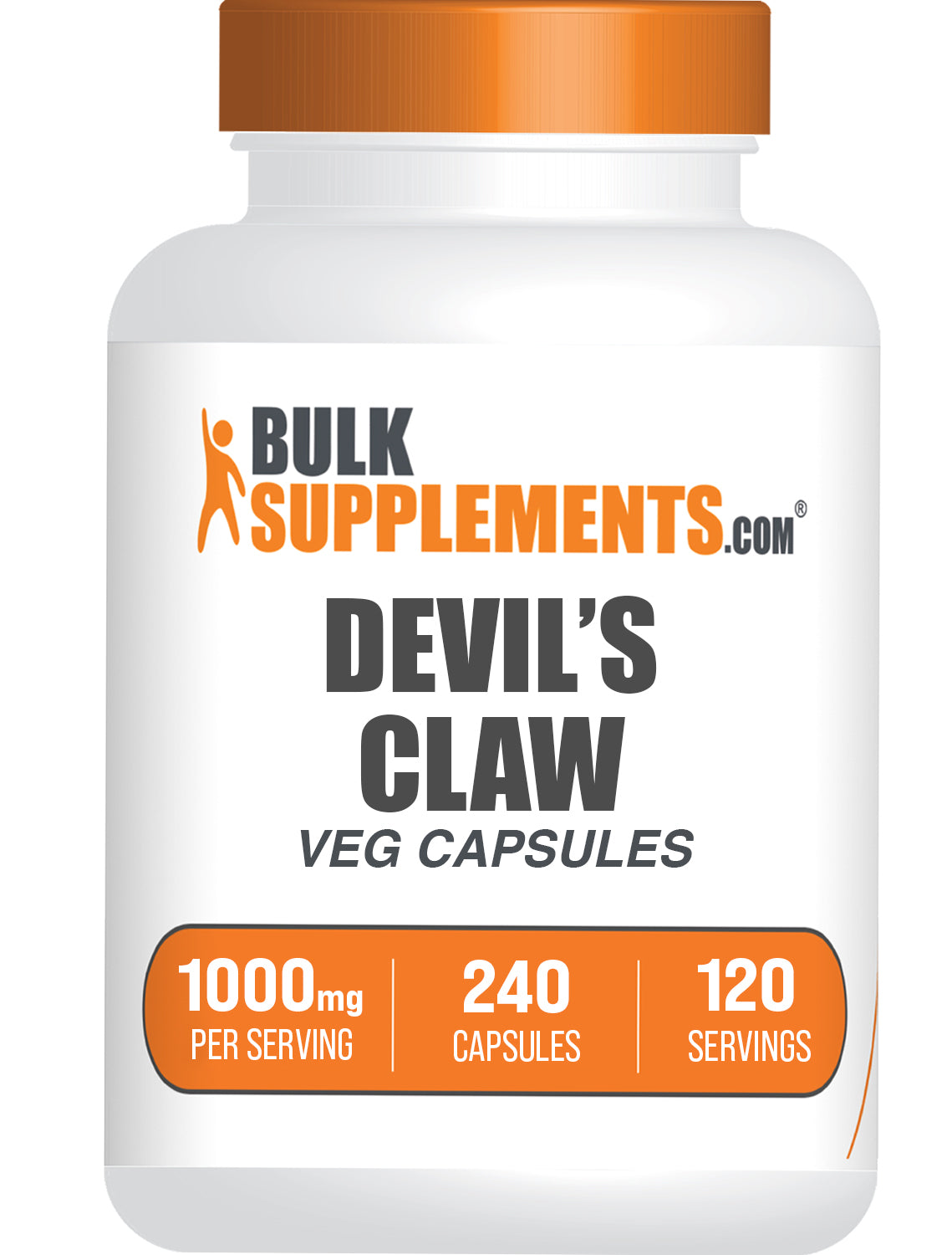 Devil's Claw Capsules 240 ct bottle
