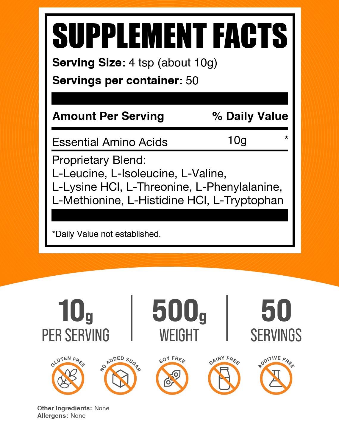 Essential Amino Acids (EAA) Powder