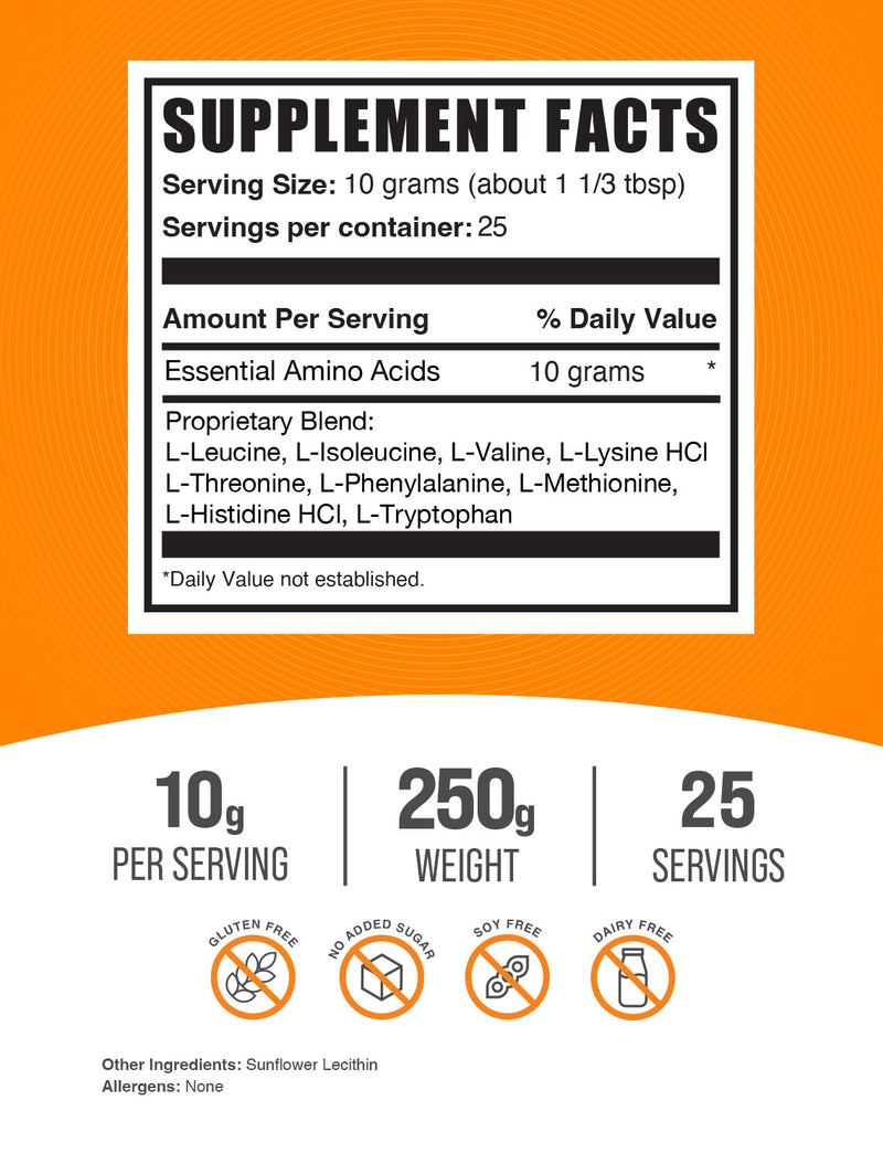 Essenital Amino Acid Powder - For Optimal Health & Performance