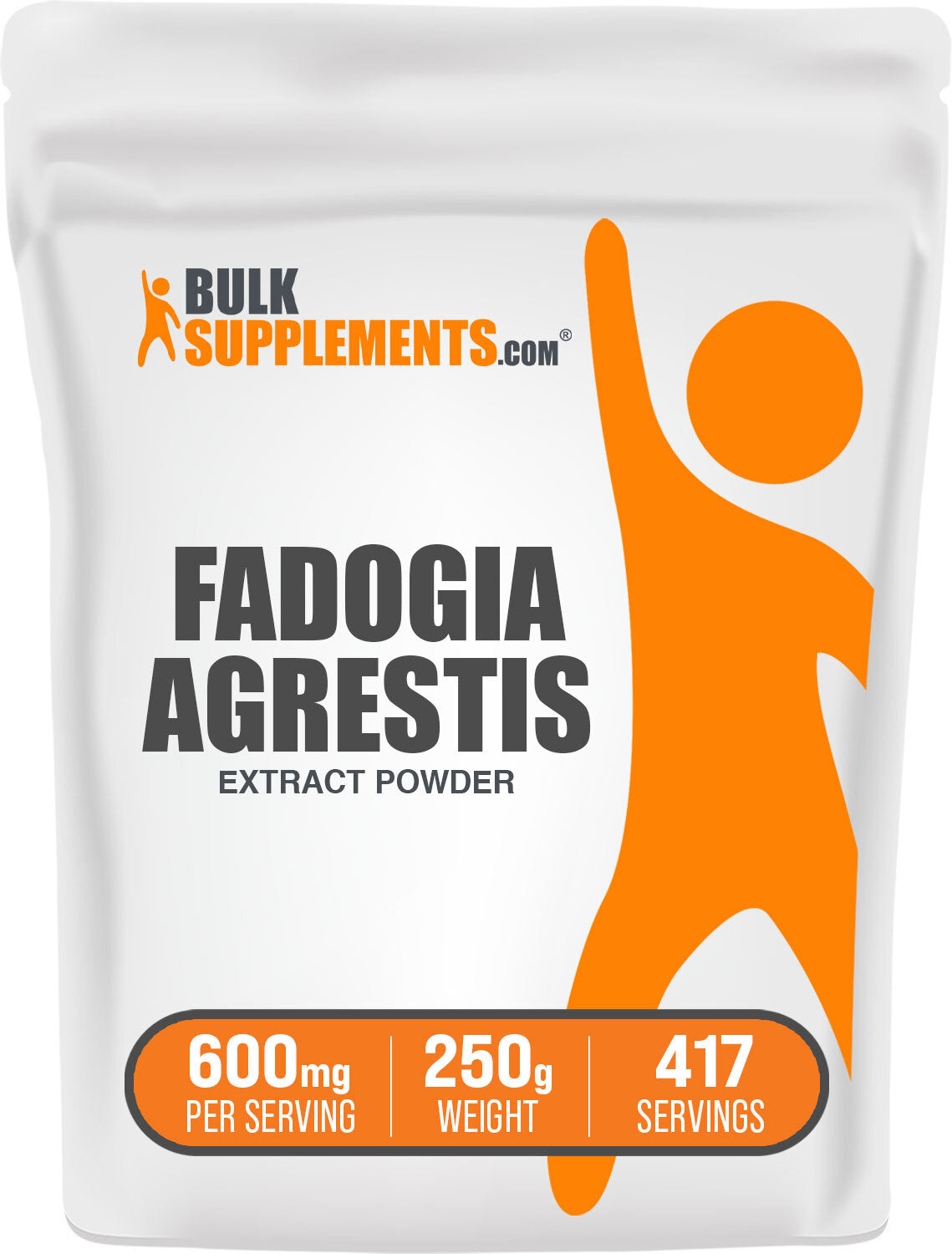 BulkSupplements.com Fadogia Agrestis Extract powder bag 250g