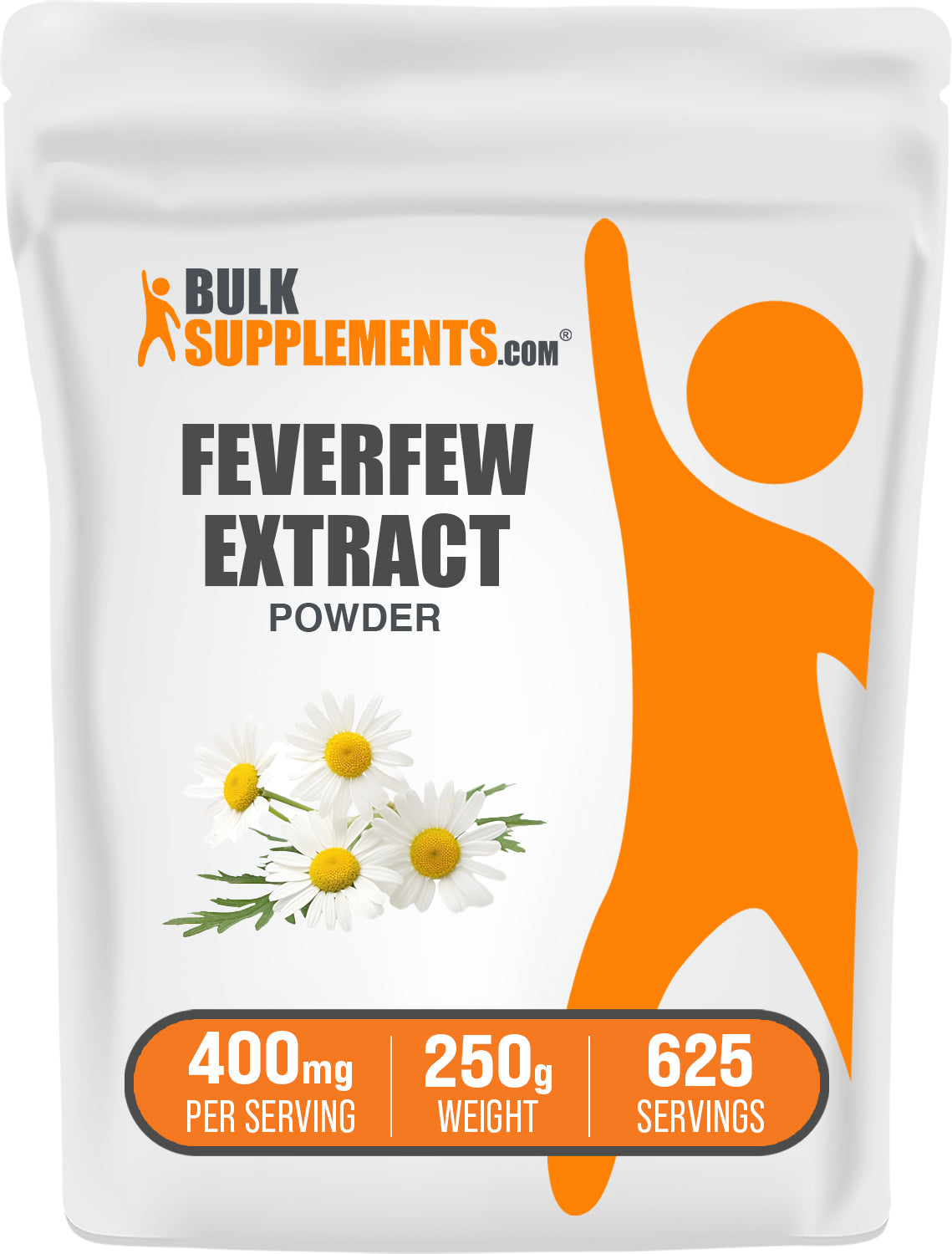 BulkSupplements.com Feverfew Extract Powder 250g bag image