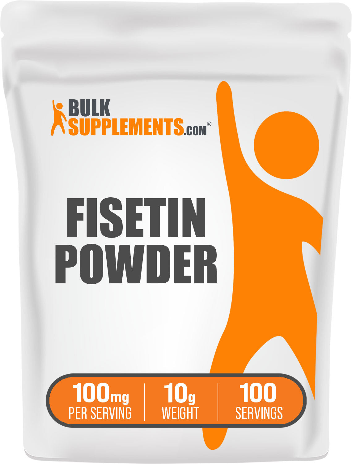 BulkSupplements.com Fisetin Powder 10g bag