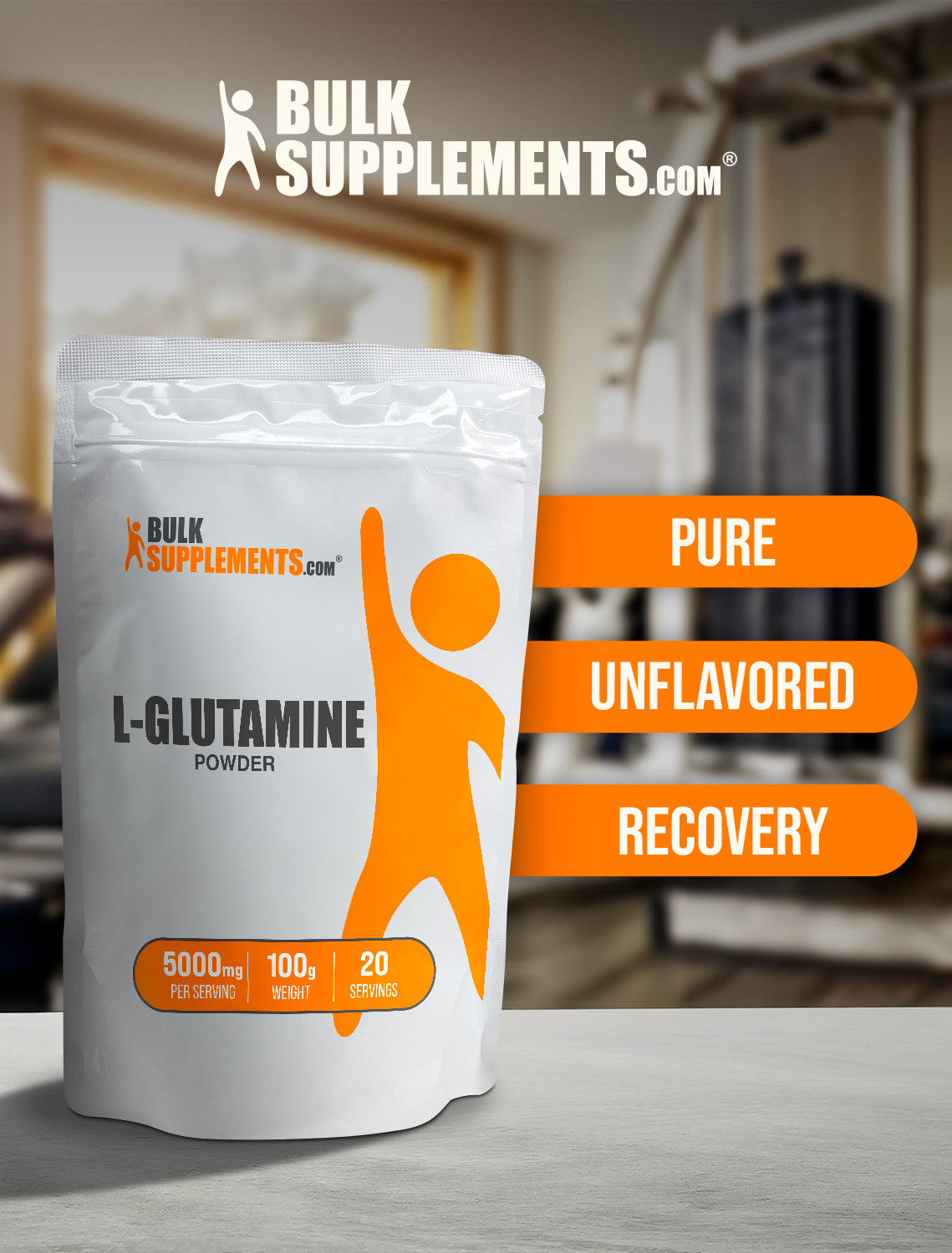 L-glutamine powder 100g keywords image