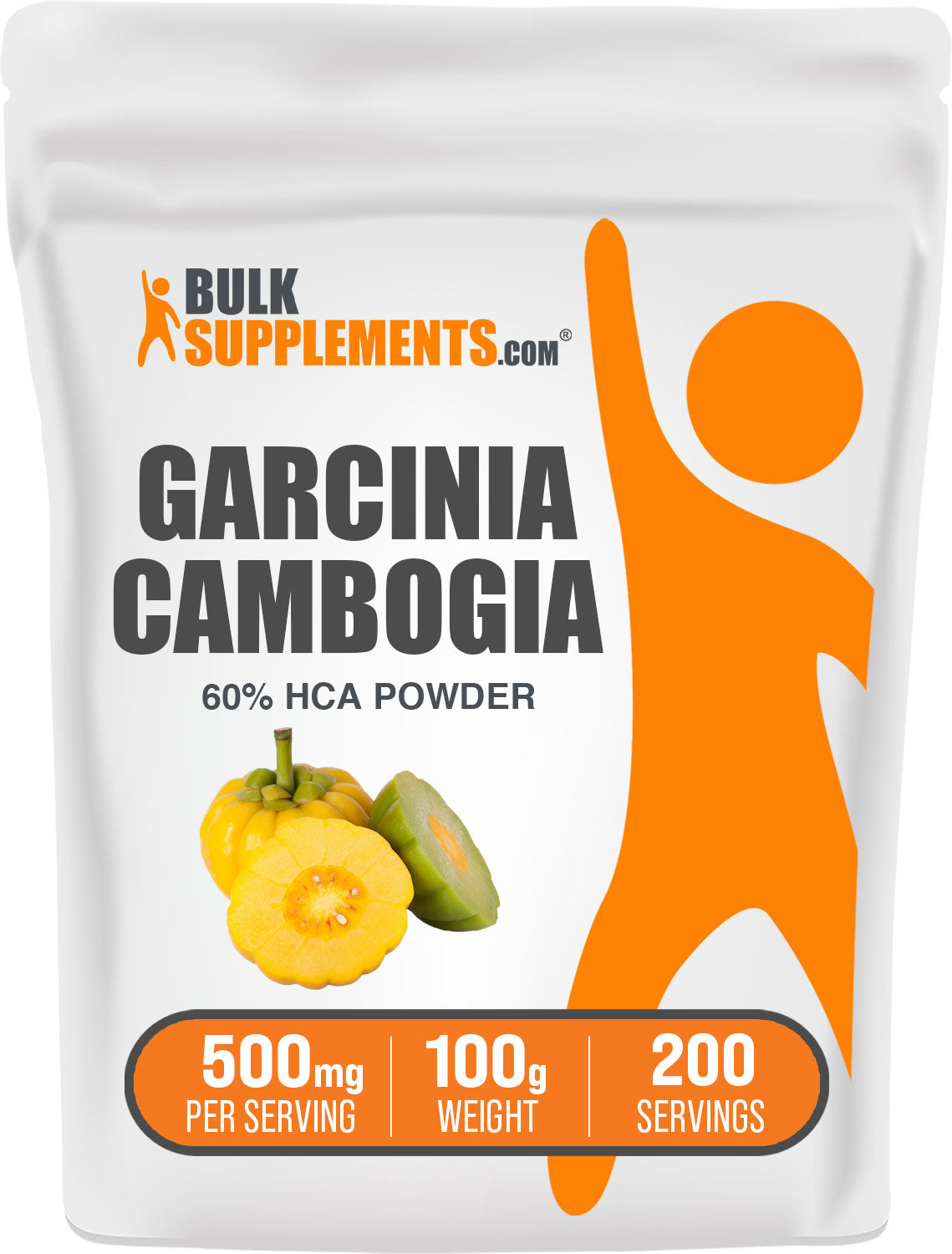BulkSupplements.com Garcinia Cambogia Extract 60% HCA powder 100g bag