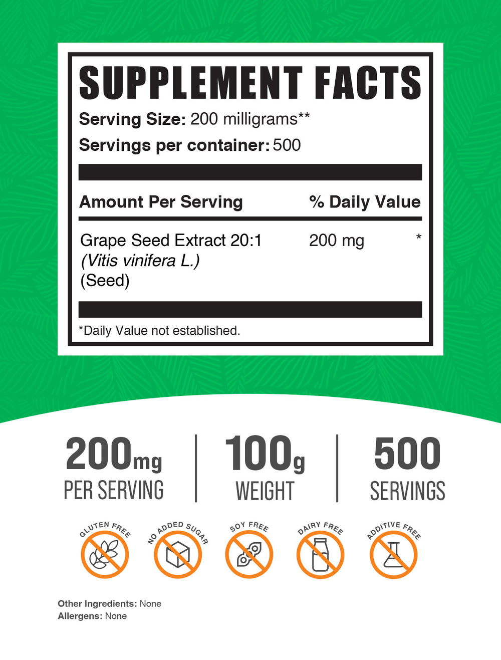 Grape Seed Powder - Boost Your Health & Vitality Now!