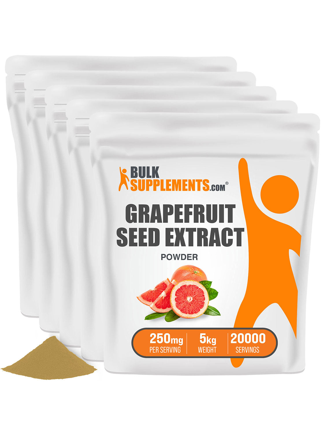 BulkSupplements Grapefruit Seed Extract Powder 5 Kilograms bags