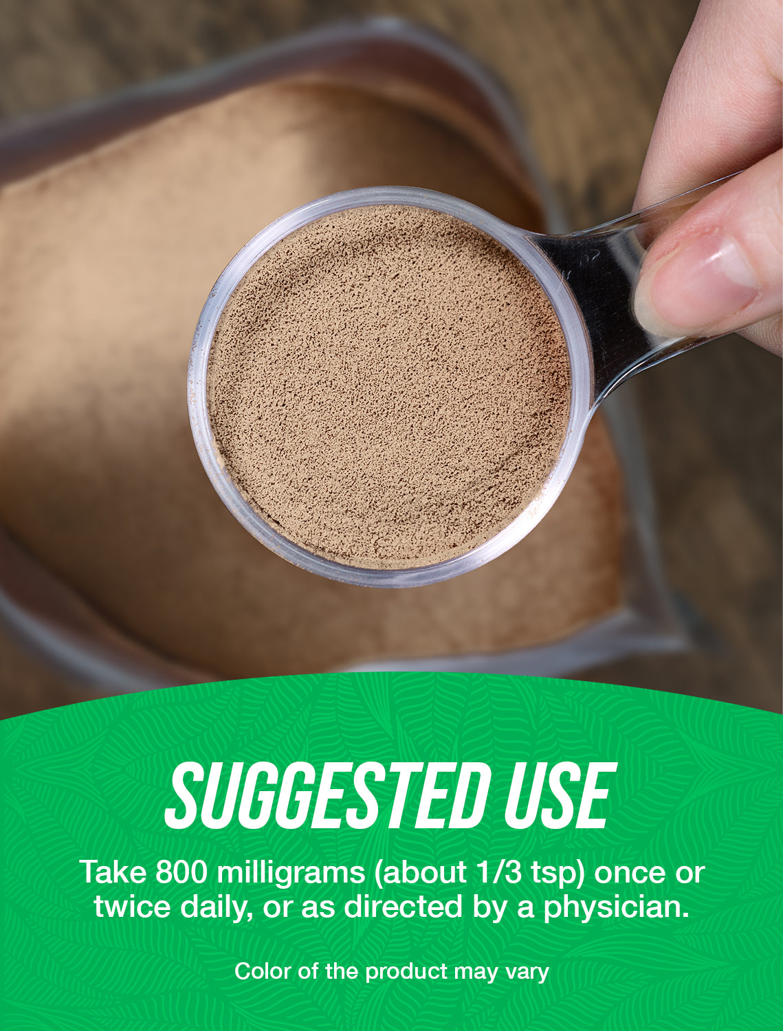 Green Coffee Bean Extract powder suggested use image