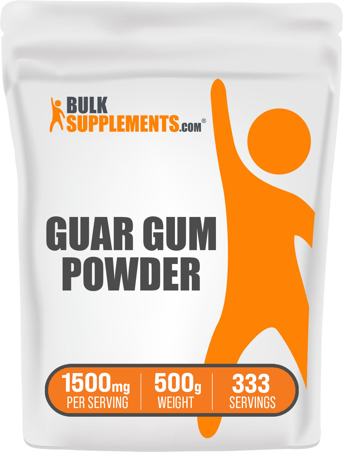 BulkSupplements.com Guar Gum Powder 500g Bag
