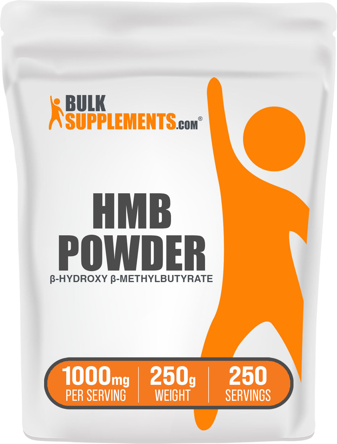BulkSupplements HMB Powder Calcium HMB 250g