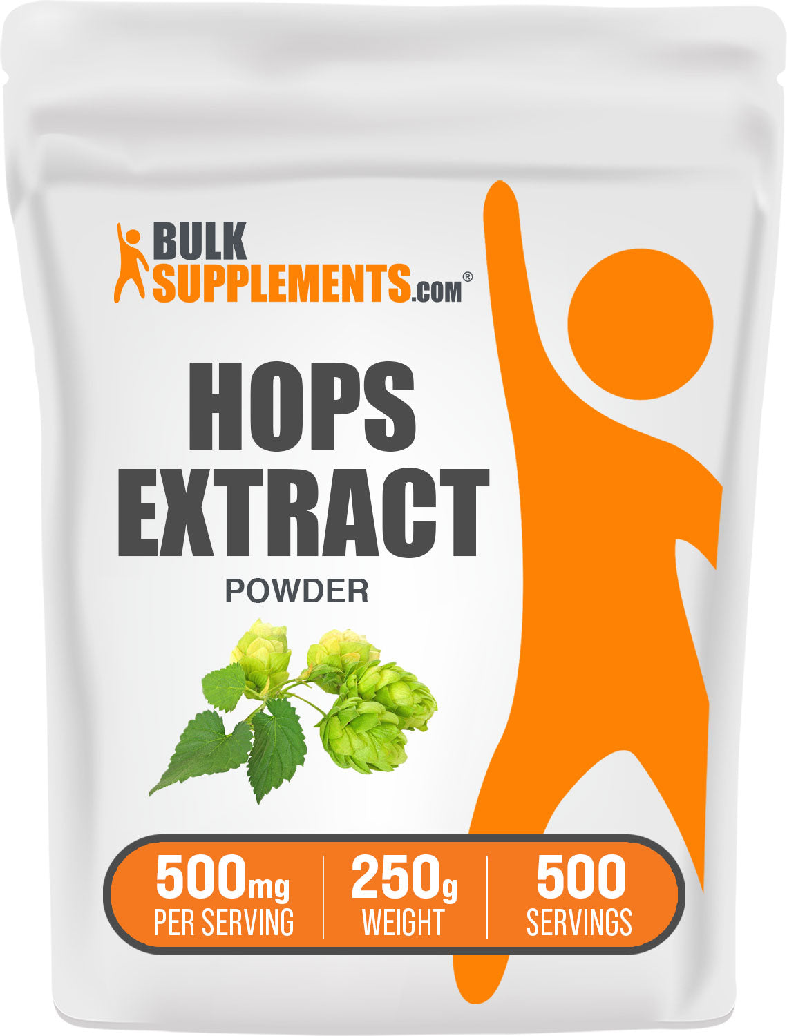 BulkSupplements.com Hops Extract Powder 250g Bag