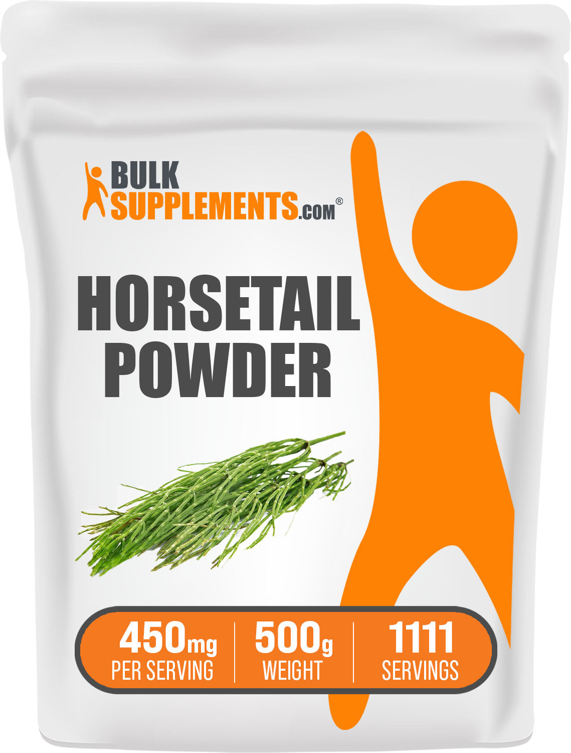 BulkSupplements.com Horsetail Powder 500g Bag