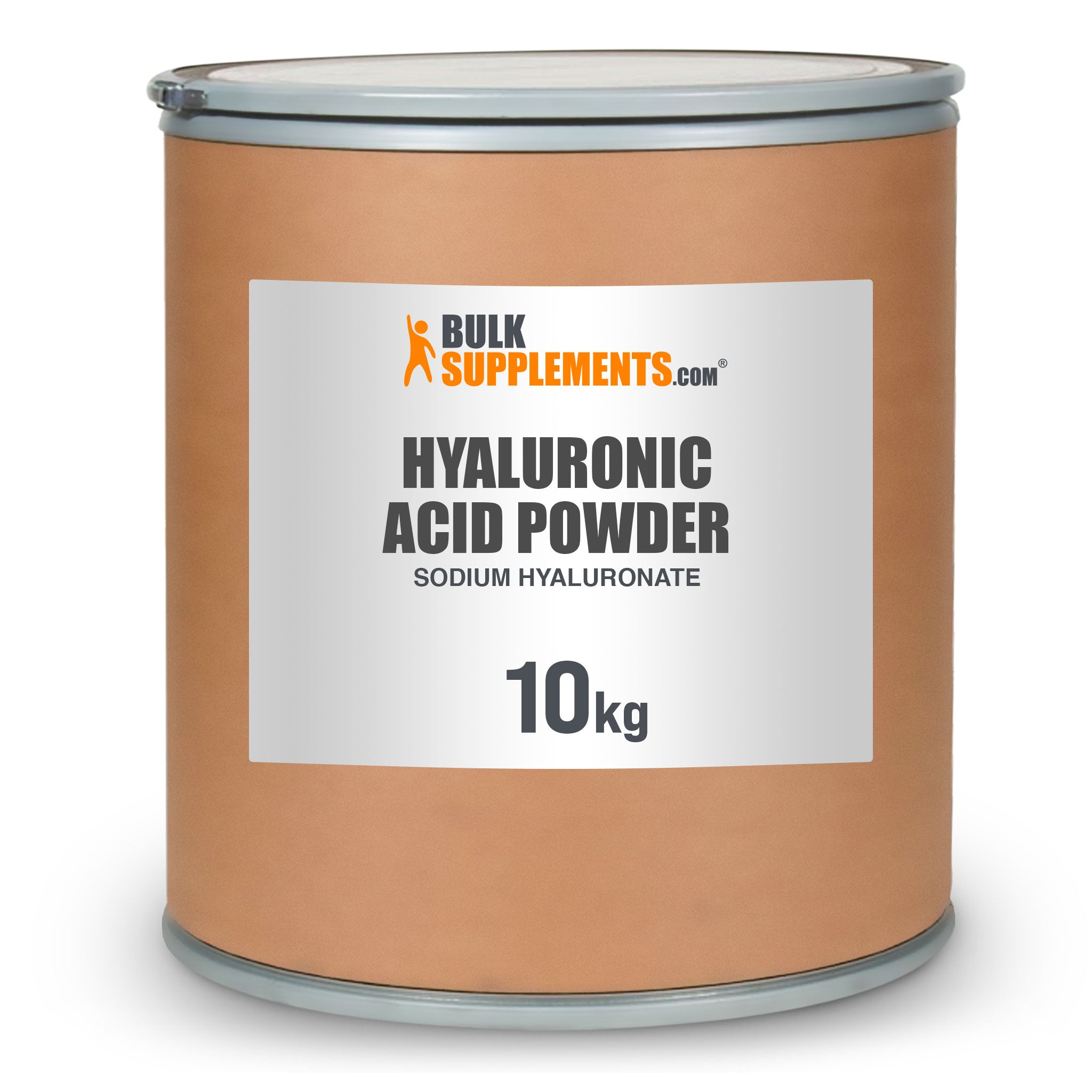 BulkSupplements Hyaluronic Acid Powder Sodium Hyaluronate 10kg drum