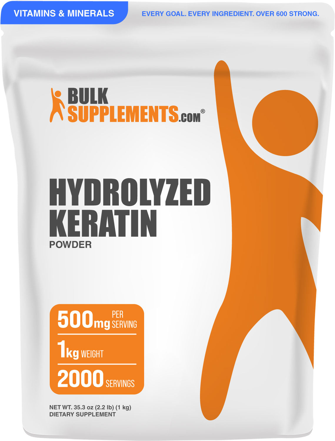 Hydrolyzed Keratin Powder 1KG Main Image