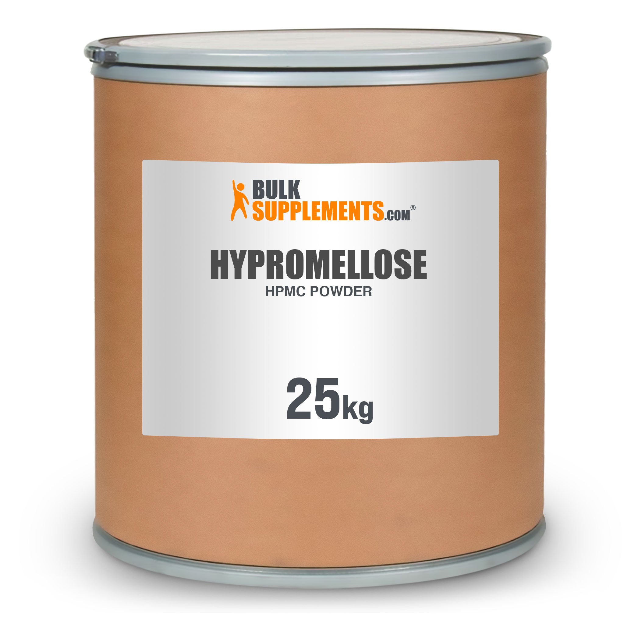 BulkSupplements Hypromellose Powder 25 Kilograms drum