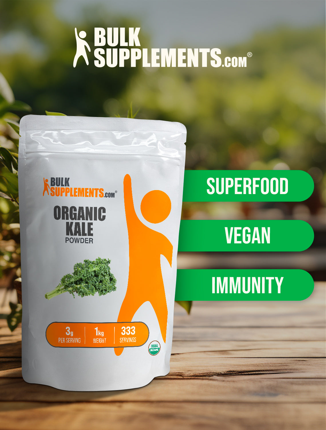 Organic kale powder keyword image 1kg