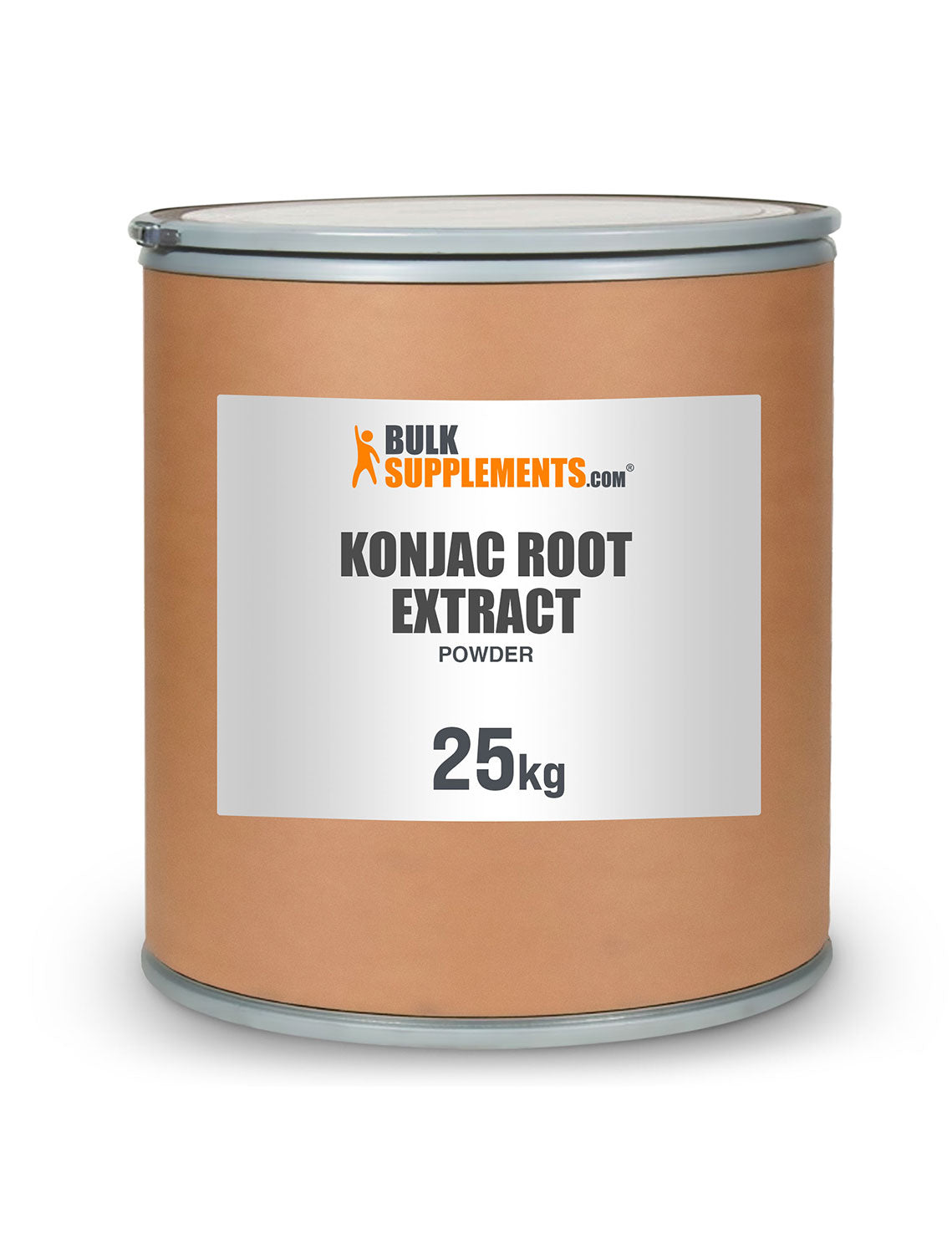 BulkSupplements Glucomannan Konjac Root Extract Powder 25 Kilograms drum