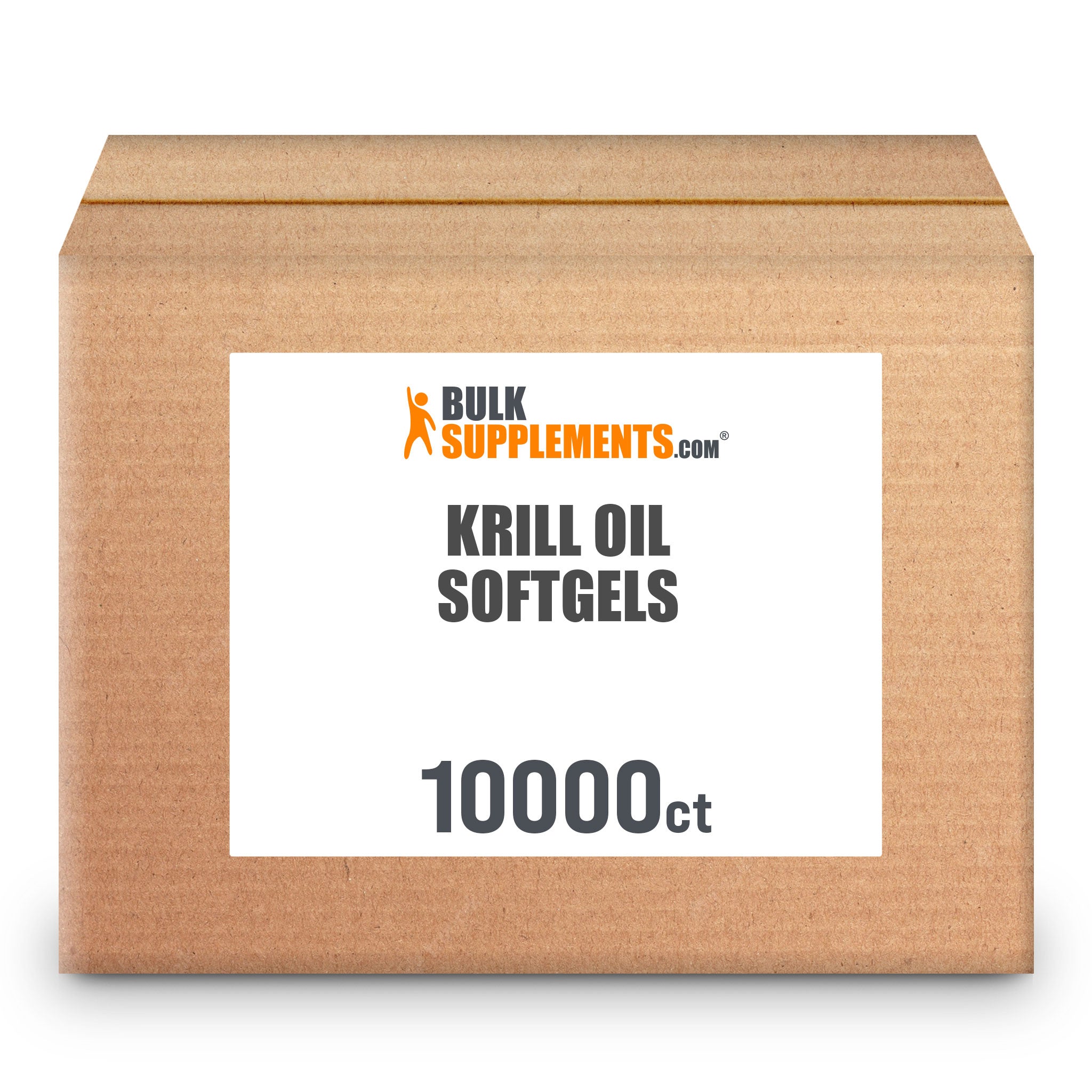 BulkSupplements Krill Oil Softgels 10000 softgels box