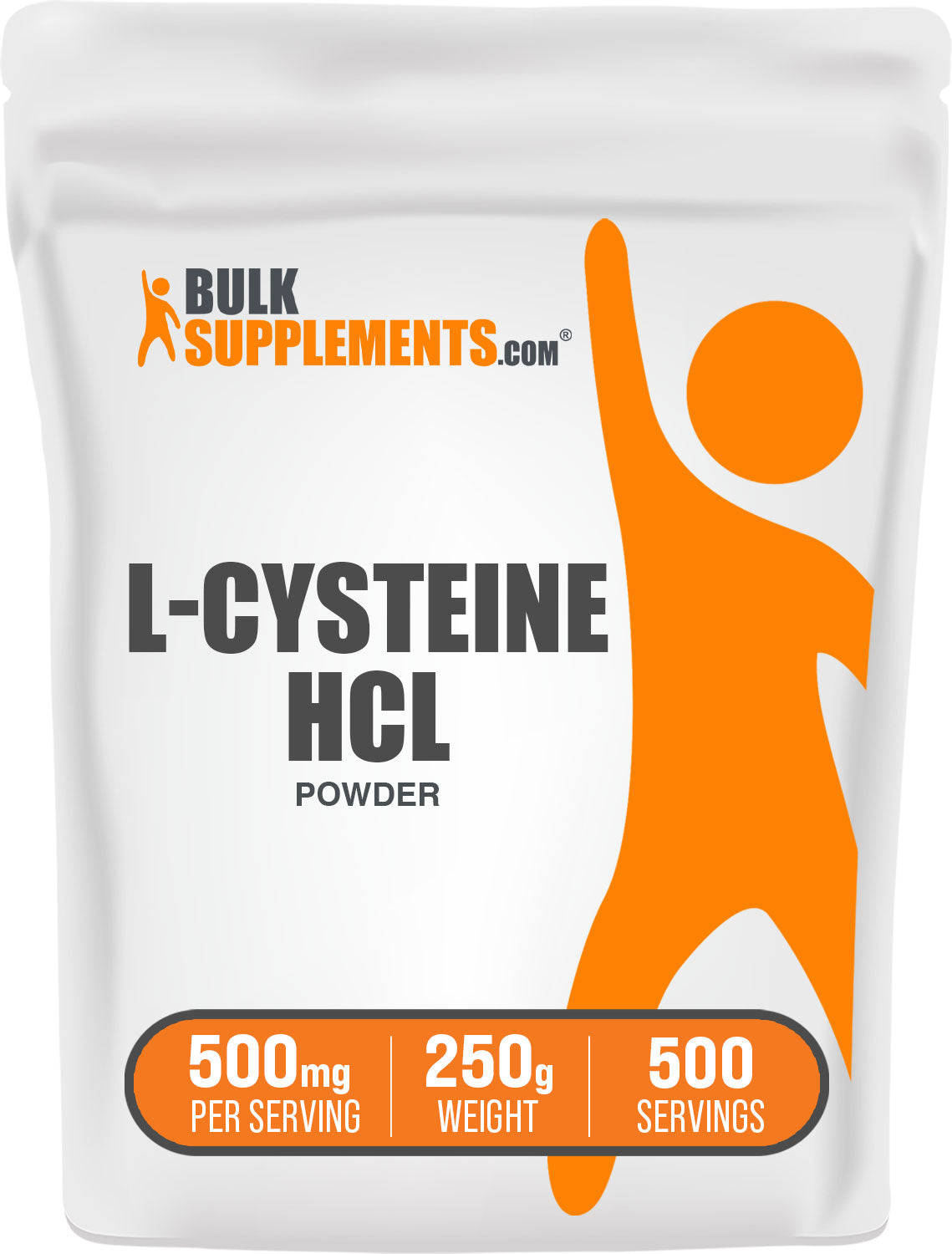 BulkSupplements.com L-Cysteine HCl Powder 250g Bag