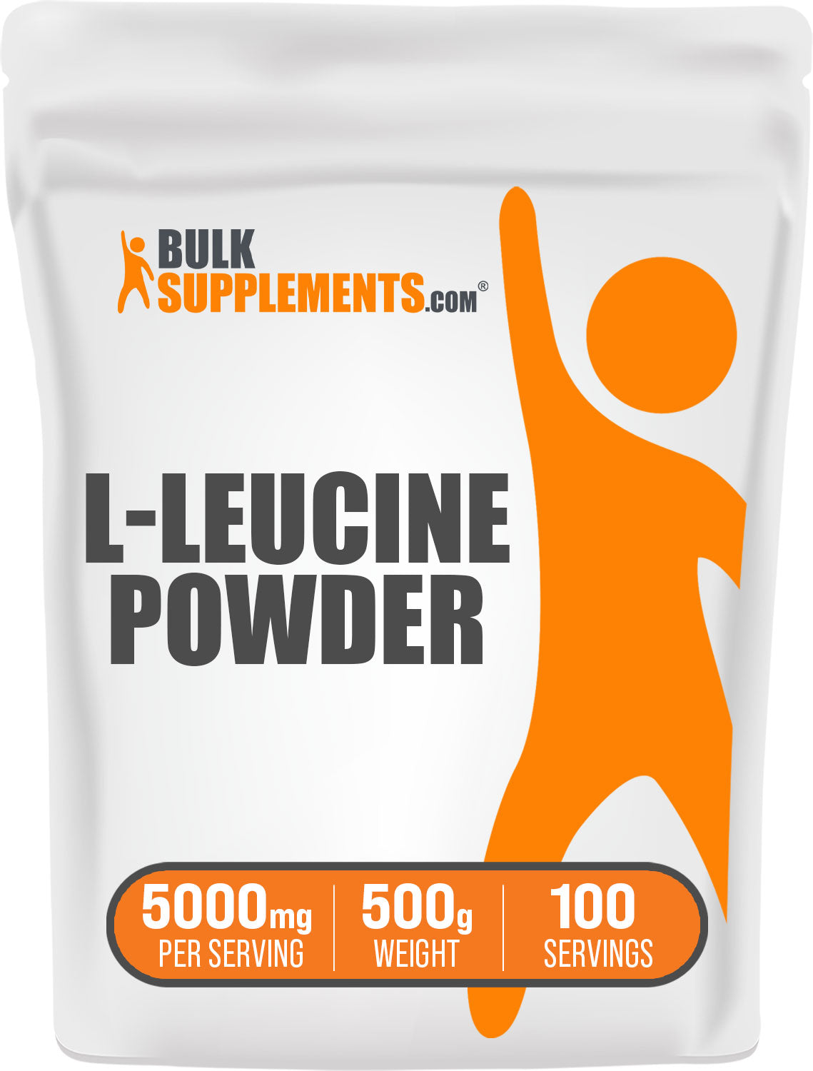 BulkSupplements L-Leucine Powder 500g