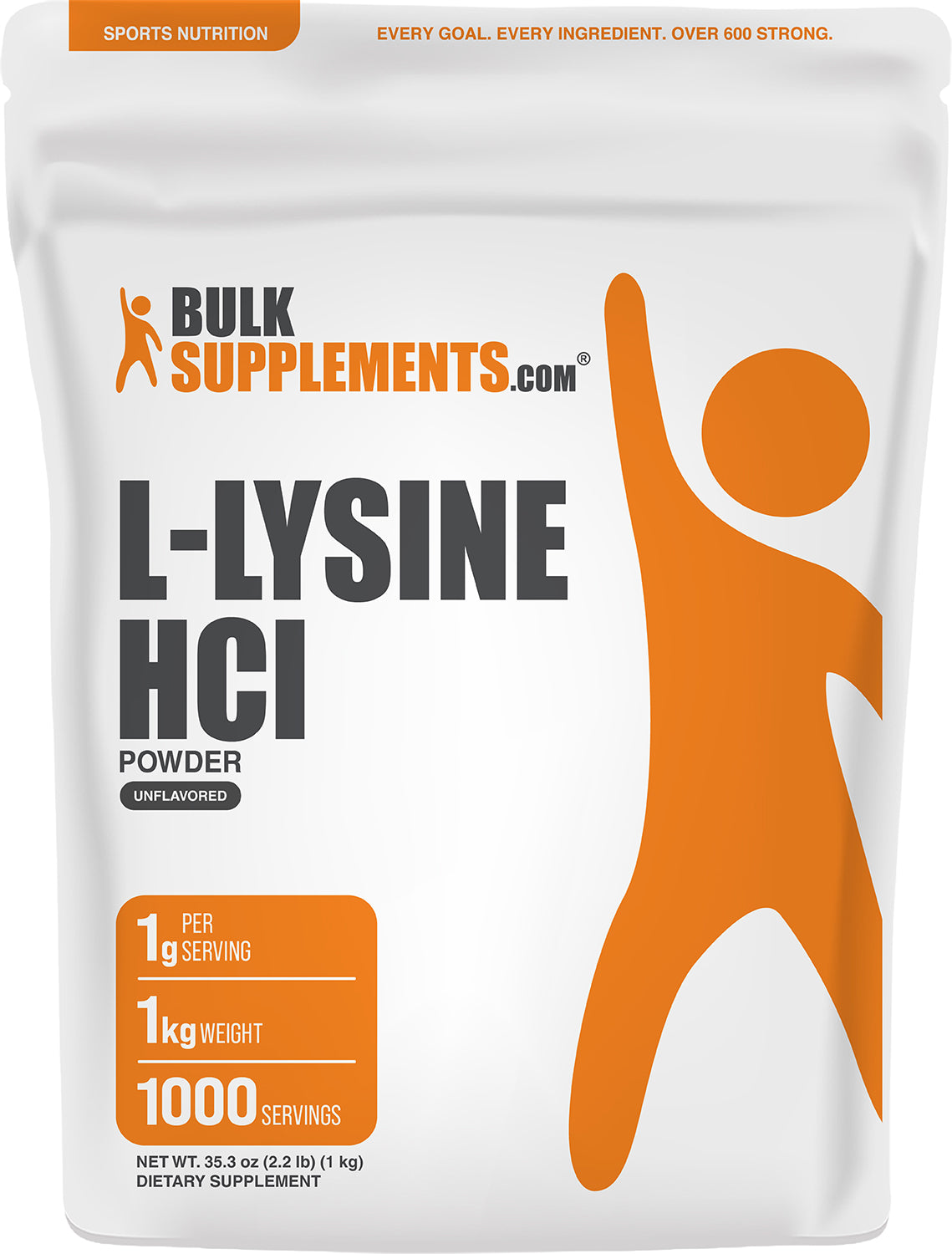 L-Lysine HCl Powder 1kg  Main Image