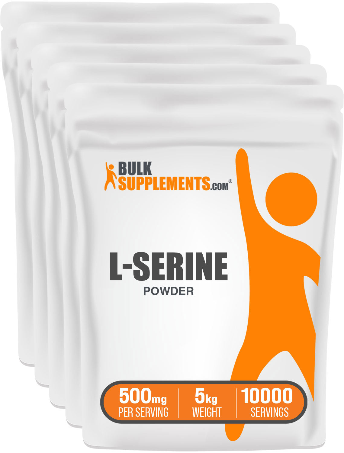 BulkSupplements.com L-Serine Powder 5kg Bags