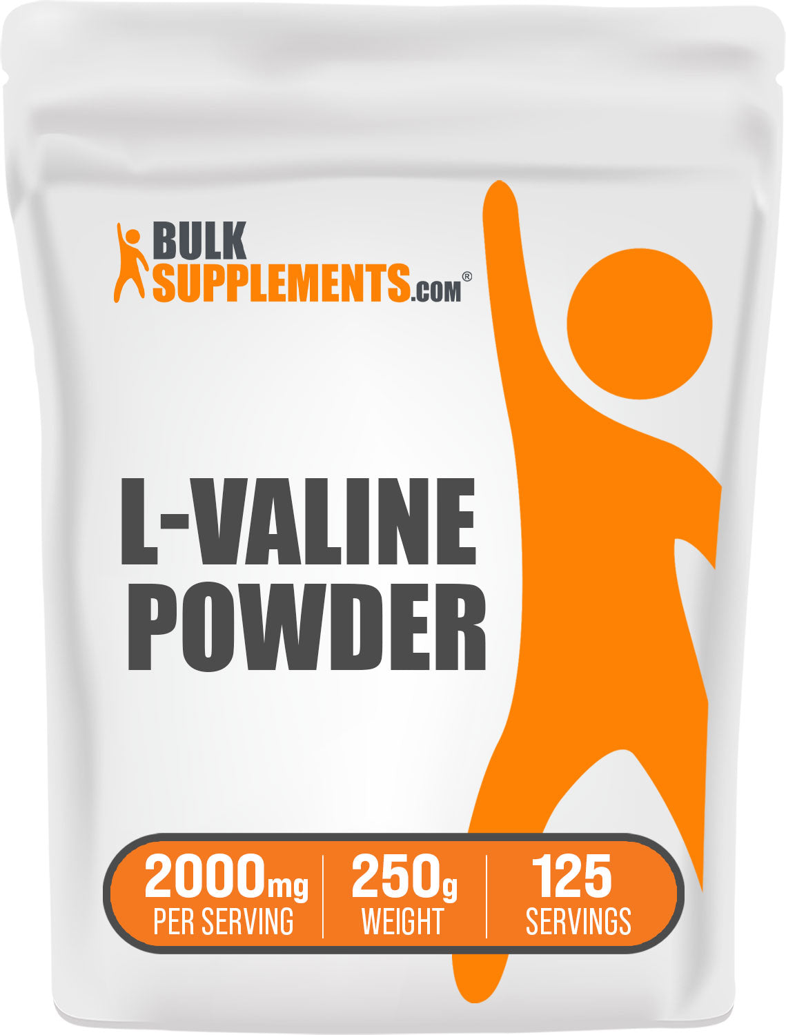 BulkSupplements.com L-Valine Powder 250g Bag