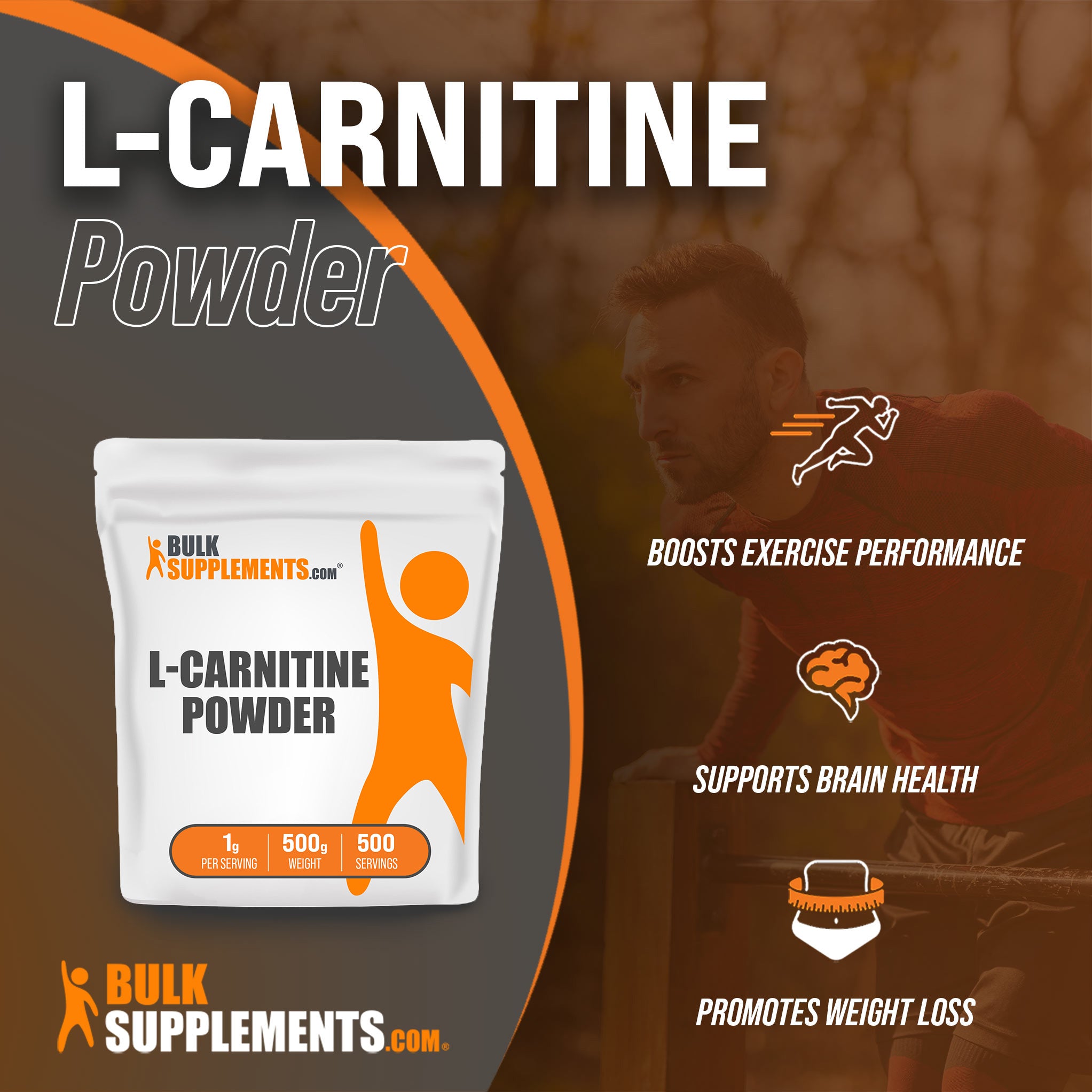 Benefits of L-Carnitine; boosts exercise performance, supports brain health, promotes weight loss