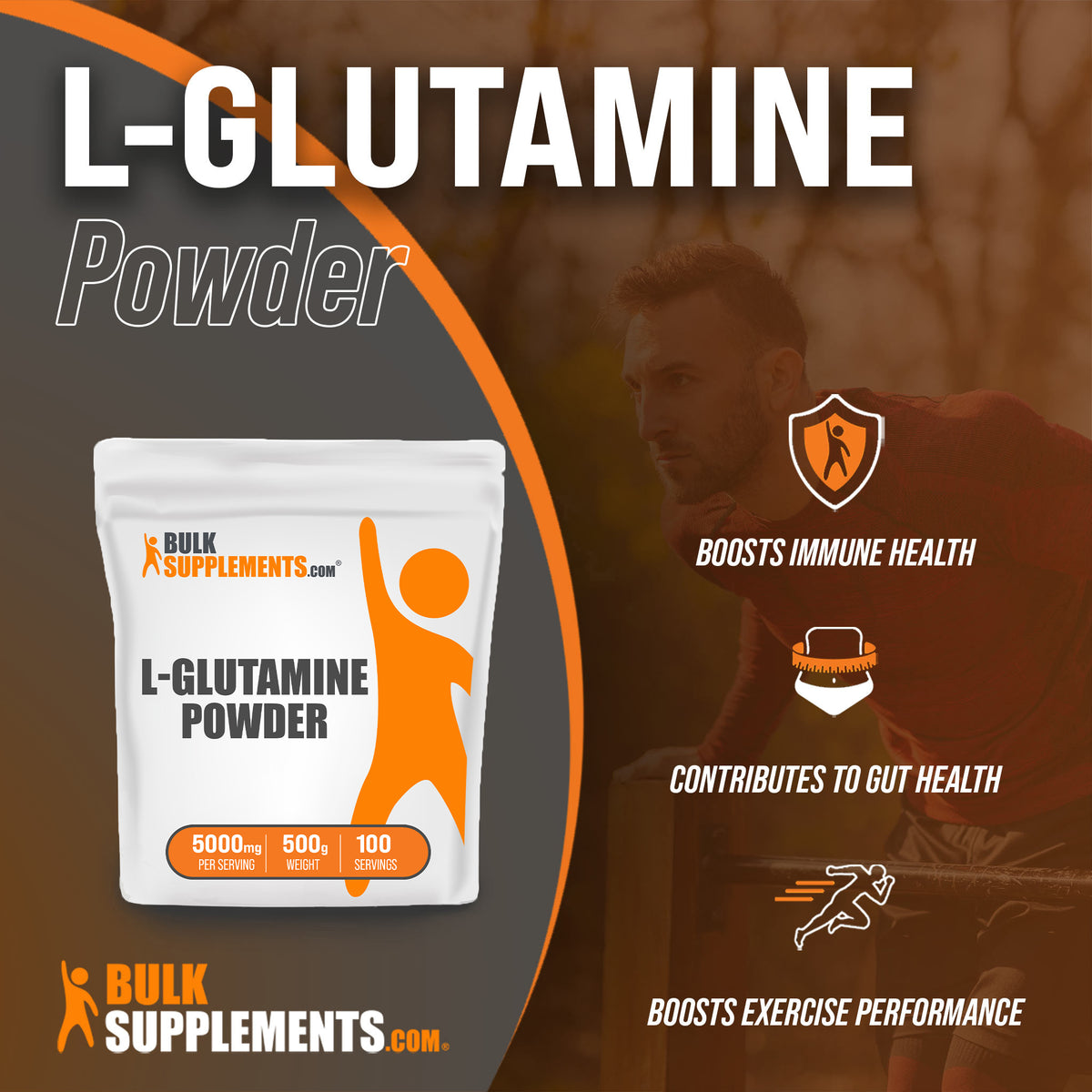 Curated visual reference: Picture Idea: L Glutamine Powder Exercise Recovery Improved Athletic Endurance