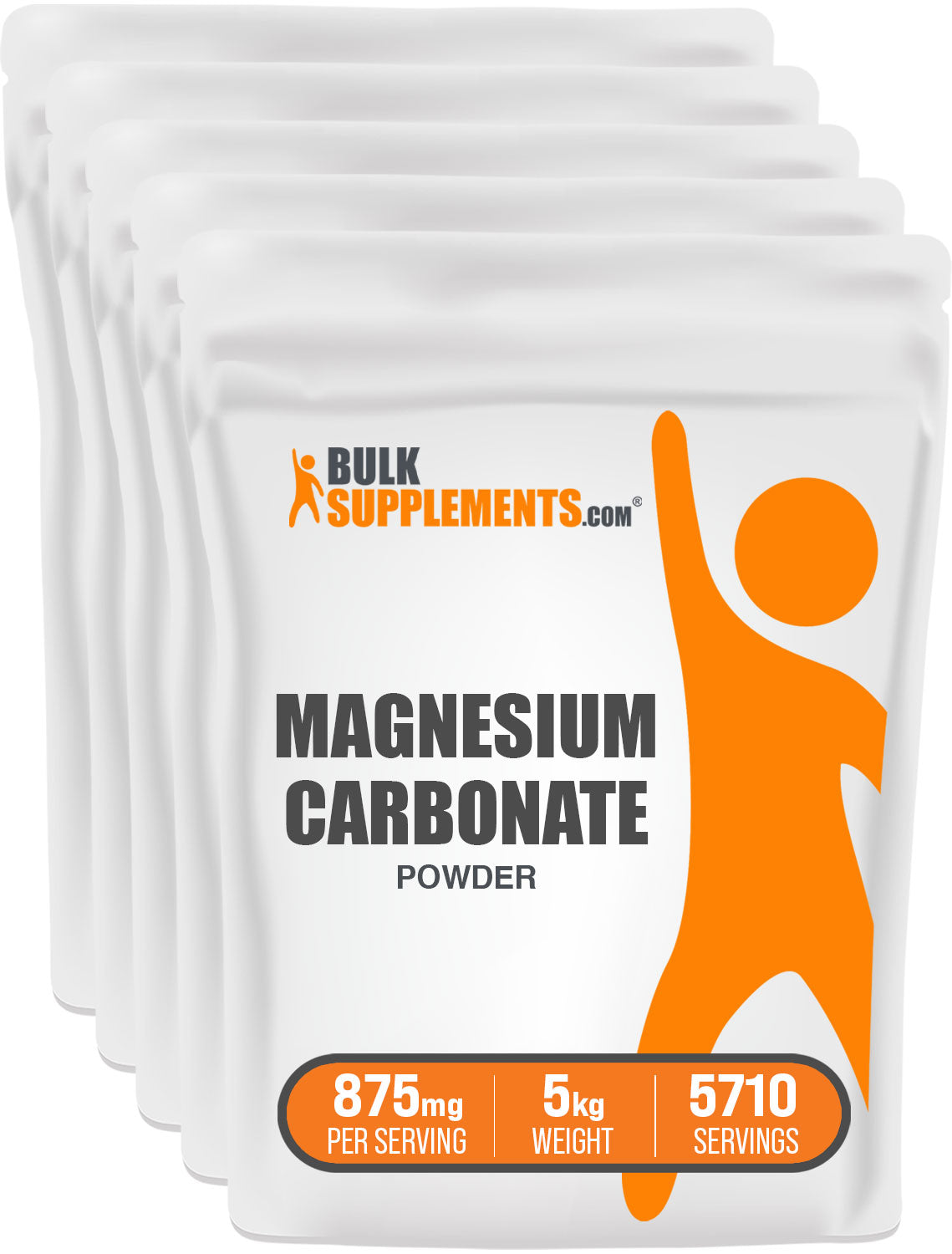 BulkSupplements Magnesium Carbonate Powder 5kg bags