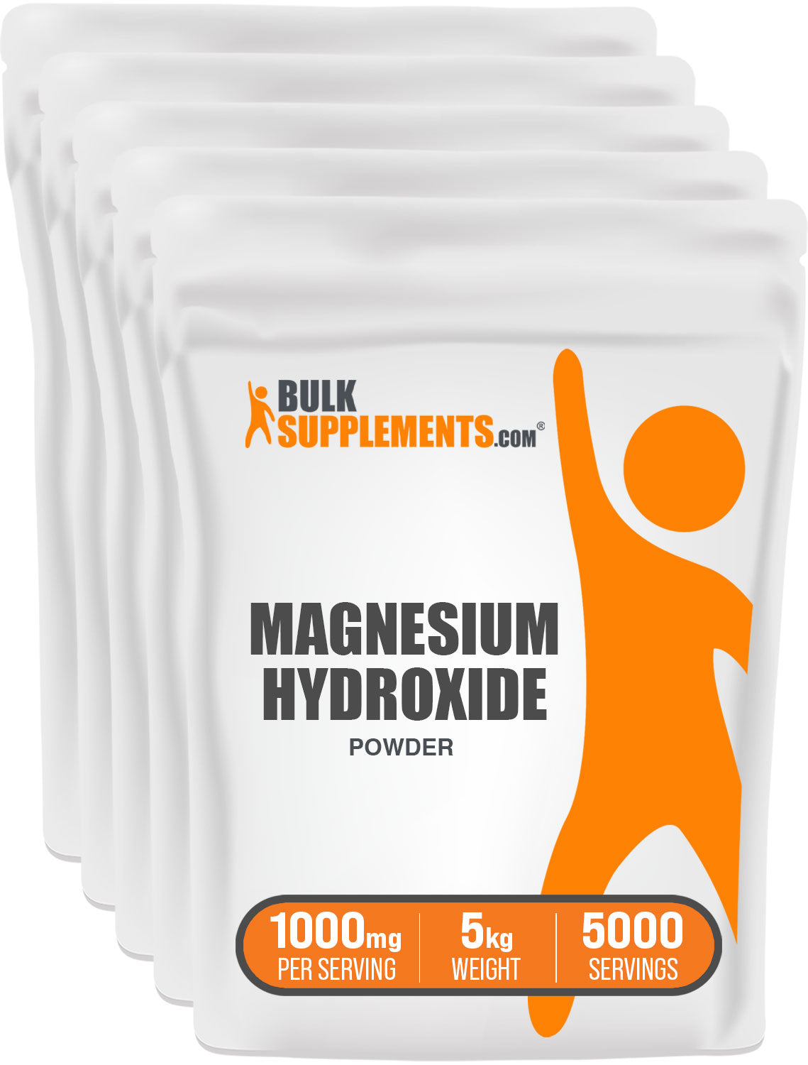BulkSupplements Magnesium Hydroxide Powder 5kg bags