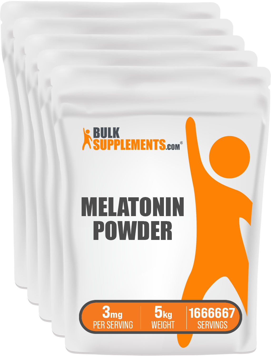 BulkSupplements Melatonin Powder 5kg bags