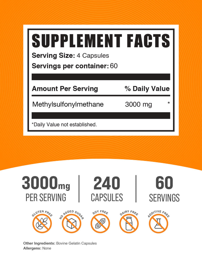 MSM Powder | MSM Supplement | Methylsulfonylmethane
