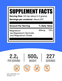 Magnesium Glycinate | Magnesium Supplement