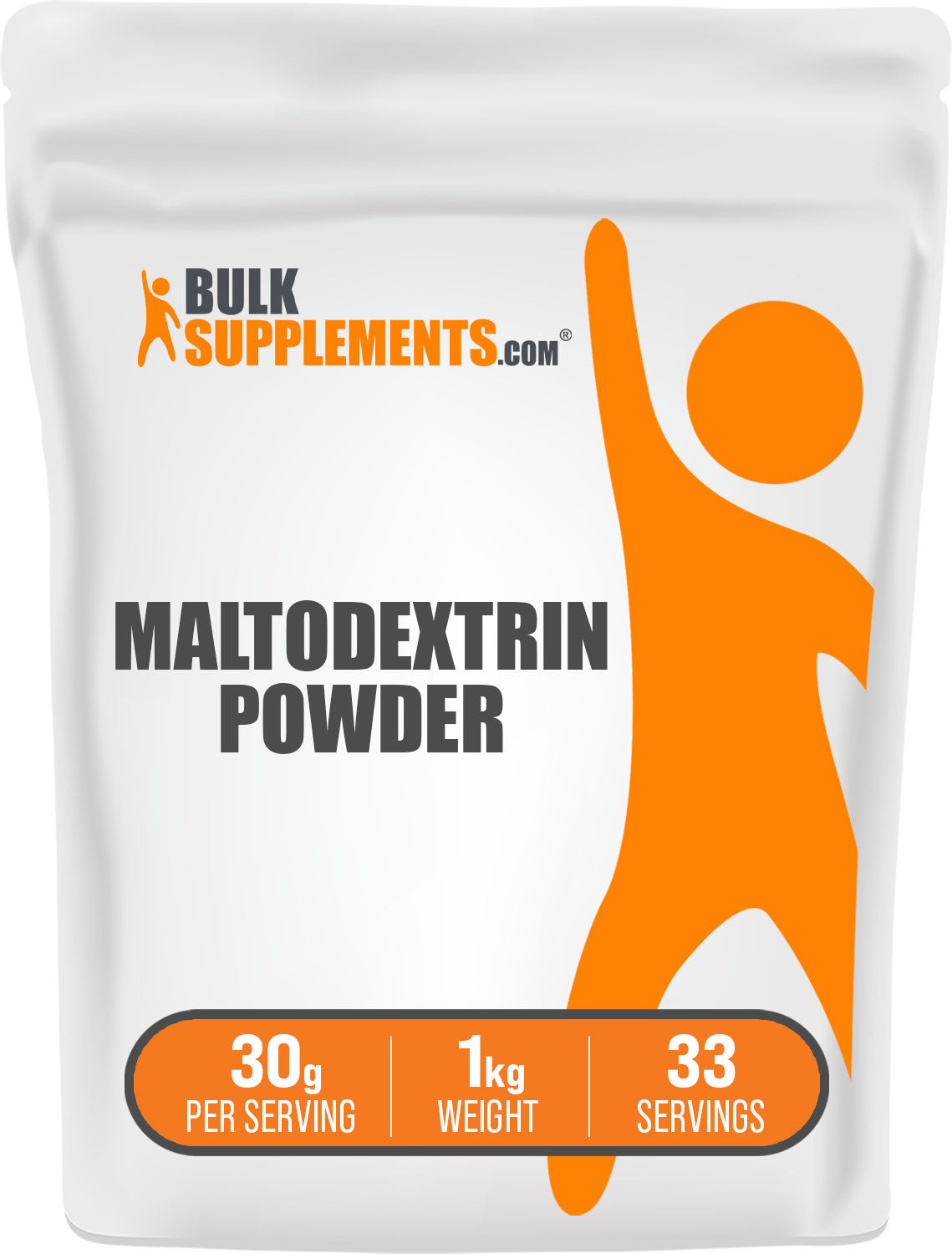 BulkSupplements Maltodextrin Powder 1kg bag