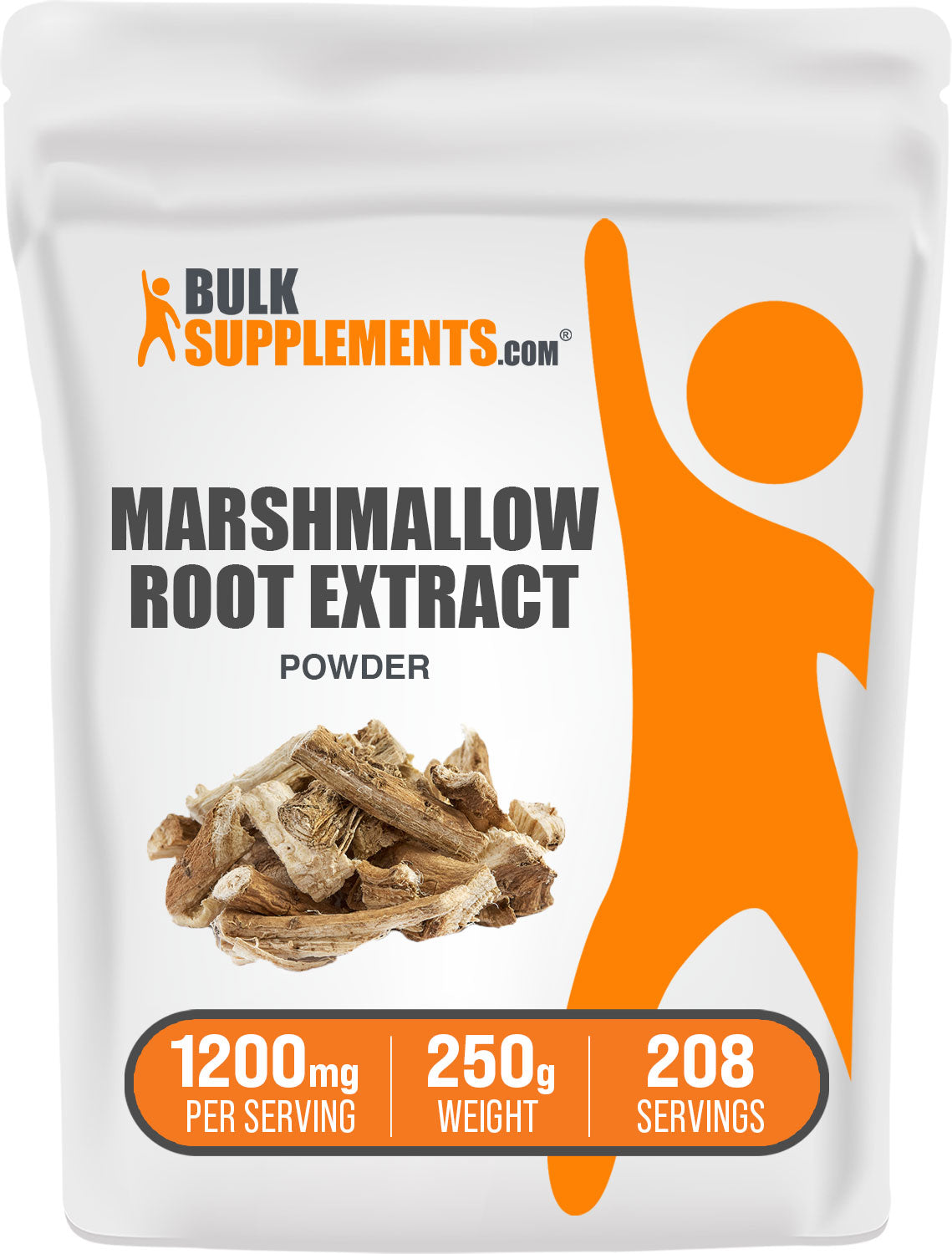 BulkSupplements Marshmallow Root Extract Powder 250g bag