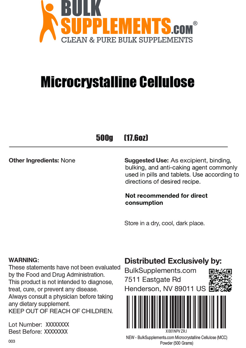 Microcrystalline Cellulose Powder