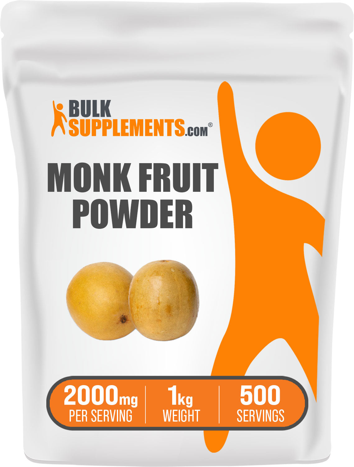 BulkSupplements Monk Fruit Sweetener Powder 1kg 