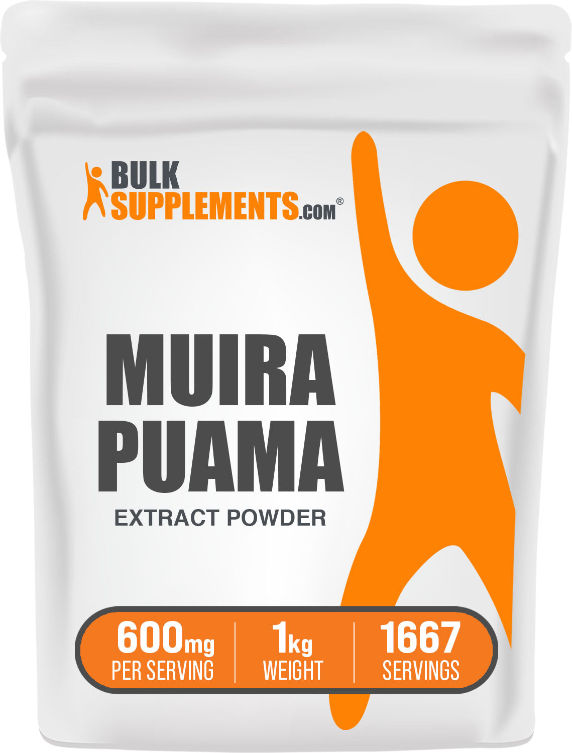 BulkSupplements Muira Puama Extract Powder 1kg bag