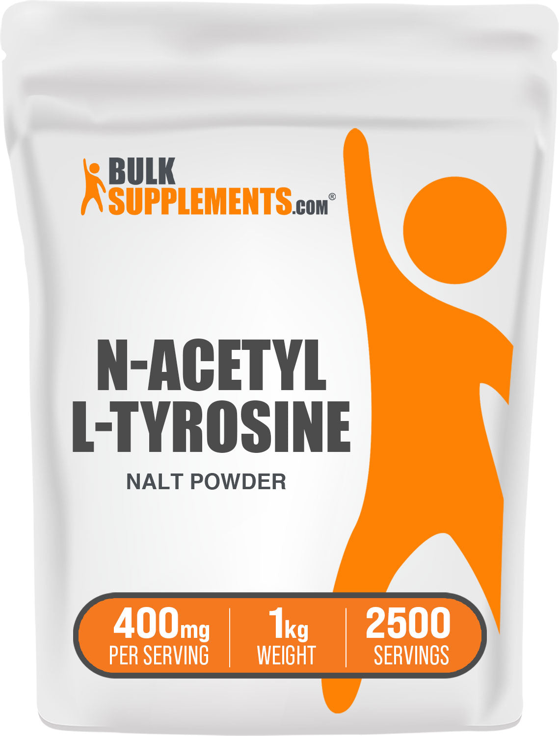 BulkSupplements NALT Powder N-Acetyl L-Tyrosine 1kg bag