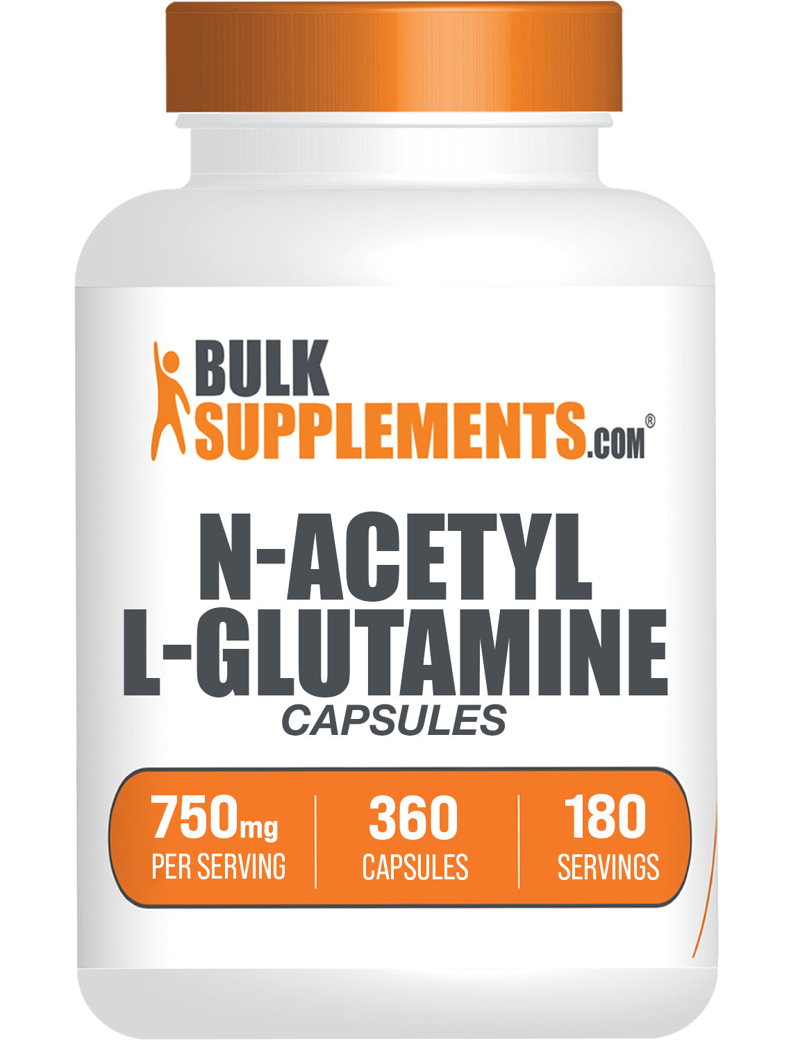 N-Acetyl L-Glutamine 360 ct Capsules
