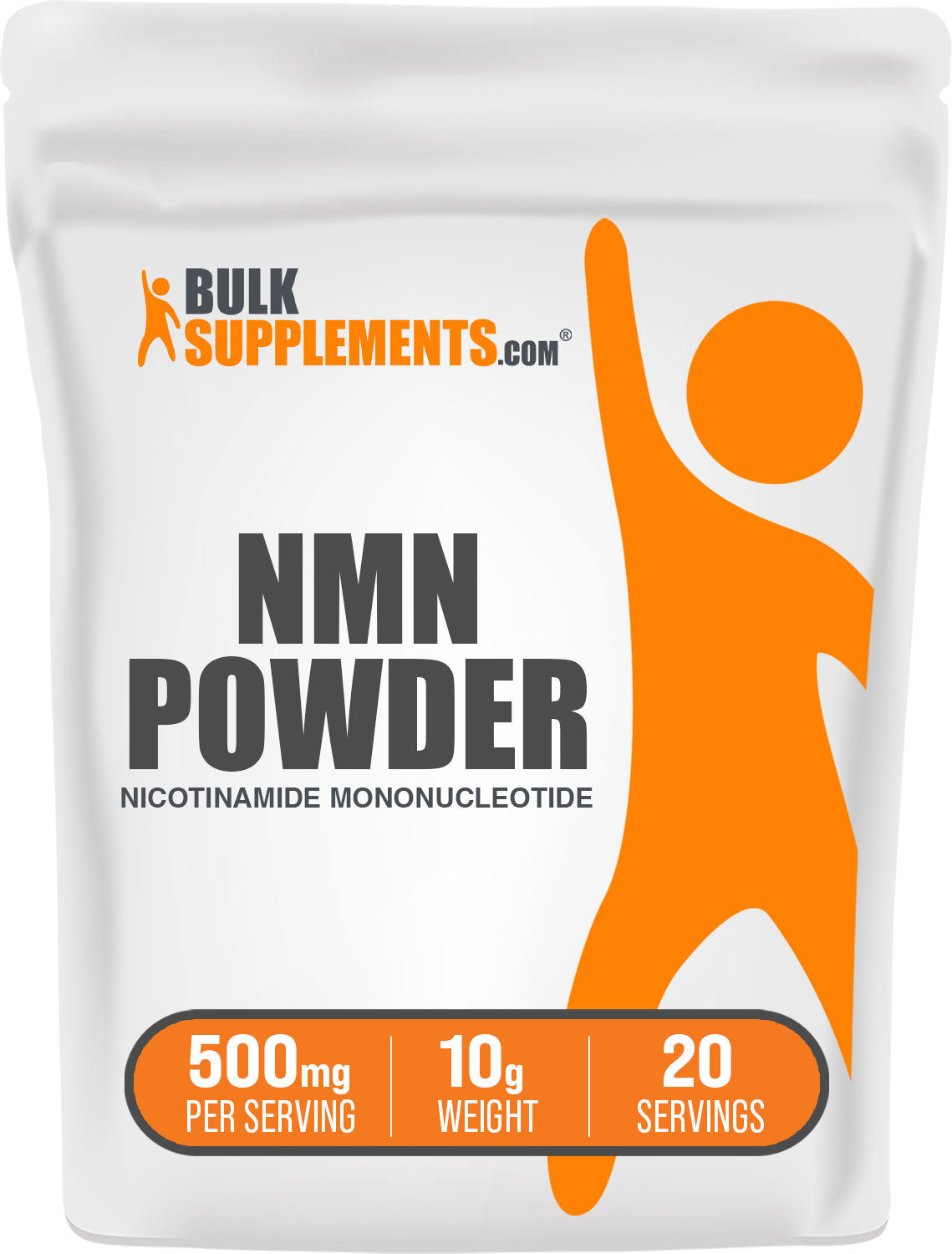 BulkSupplements.com NMN Powder 10g Bag