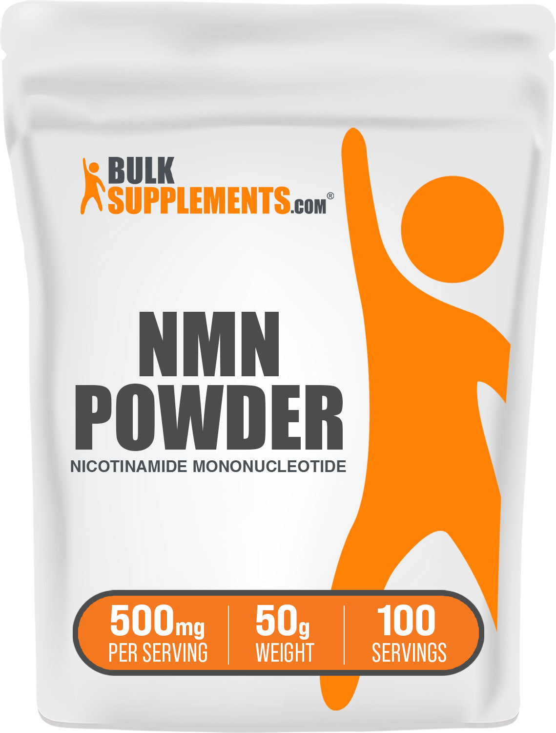BulkSupplements.com NMN Powder 50g Bag