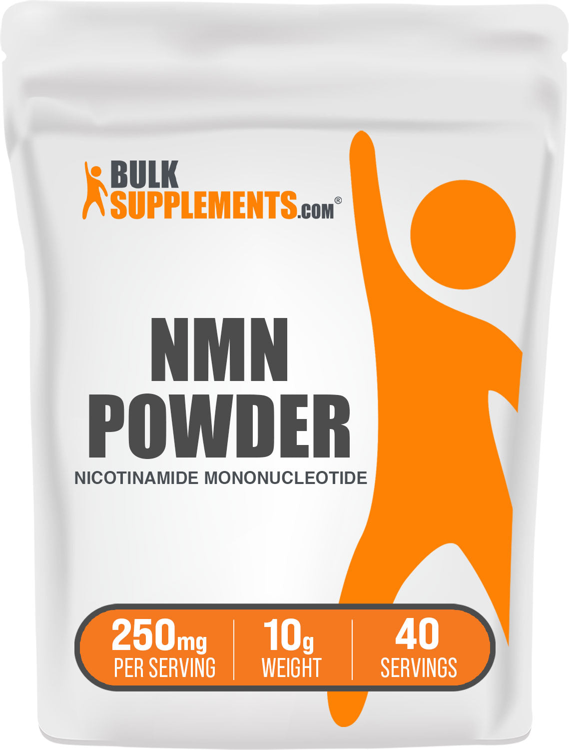 BulkSupplements NMN Powder Nicotinamide Mononucleotide 10g bag