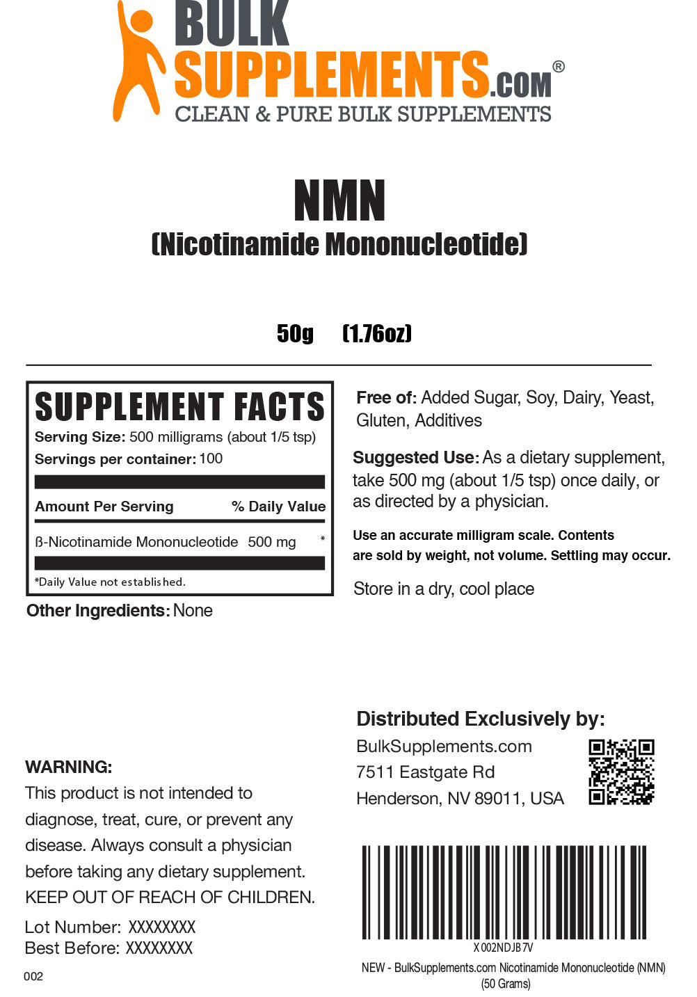 nmn label 