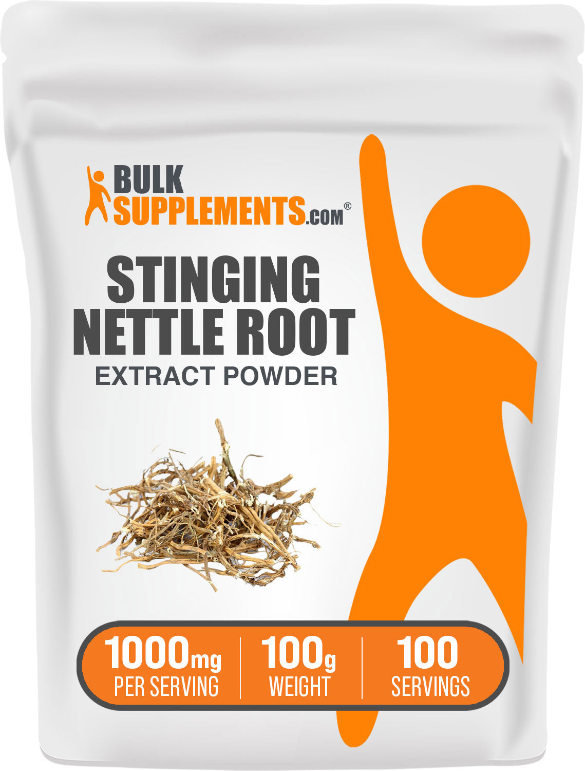 BulkSupplements.com Stinging Nettle Extract Powder 100g