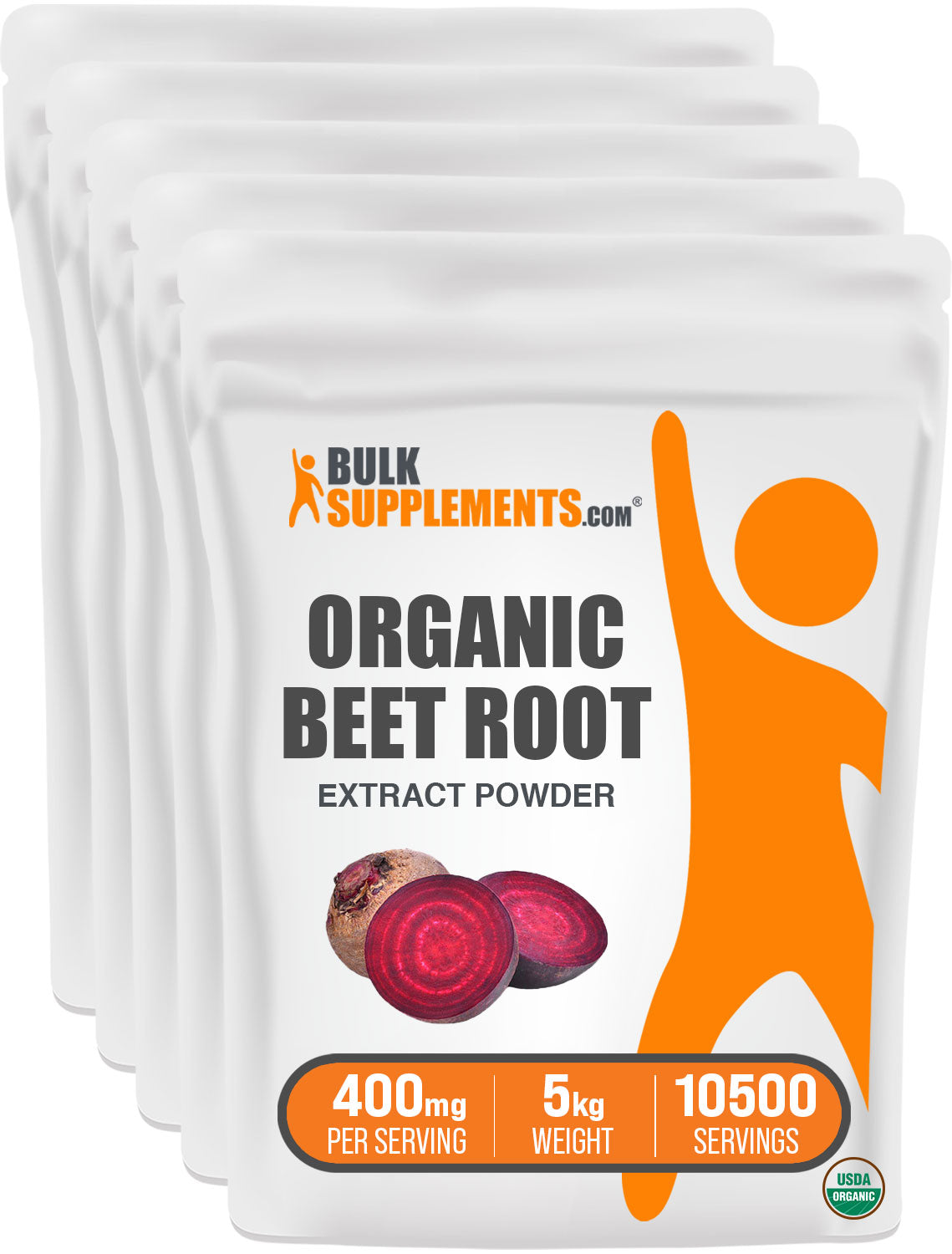 BulkSupplements Organic Beet Root Extract Powder 5kg Bags