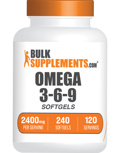 Omega 3-6-9 Softgels For Optimal Health Wellness - Main Image