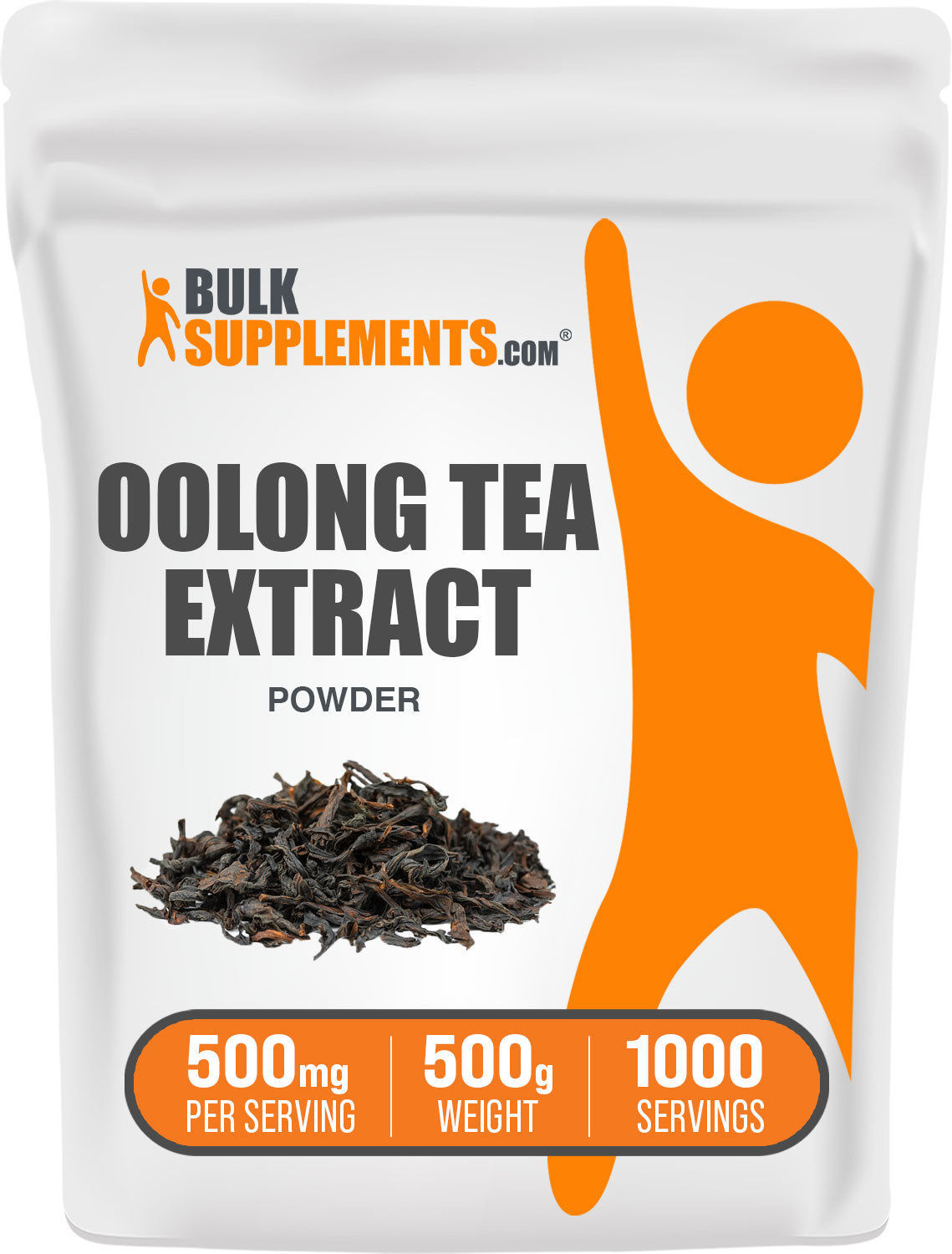 BulkSupplements Oolong Tea Extract Powder 500g bag