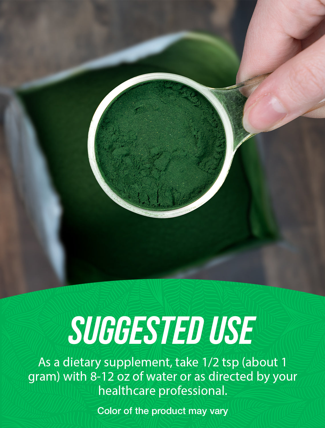 Organic Alfalfa Powder 500g Suggested Use